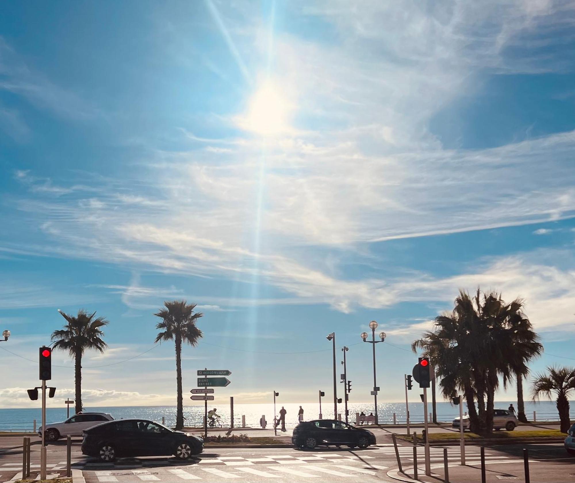 Bord De Mer A Nice Sur La Promenade Des Anglais Exterior foto